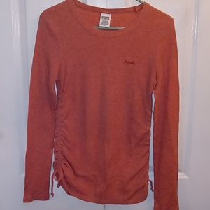 Victoria Secret Pink Shirt Rose Color Size Large